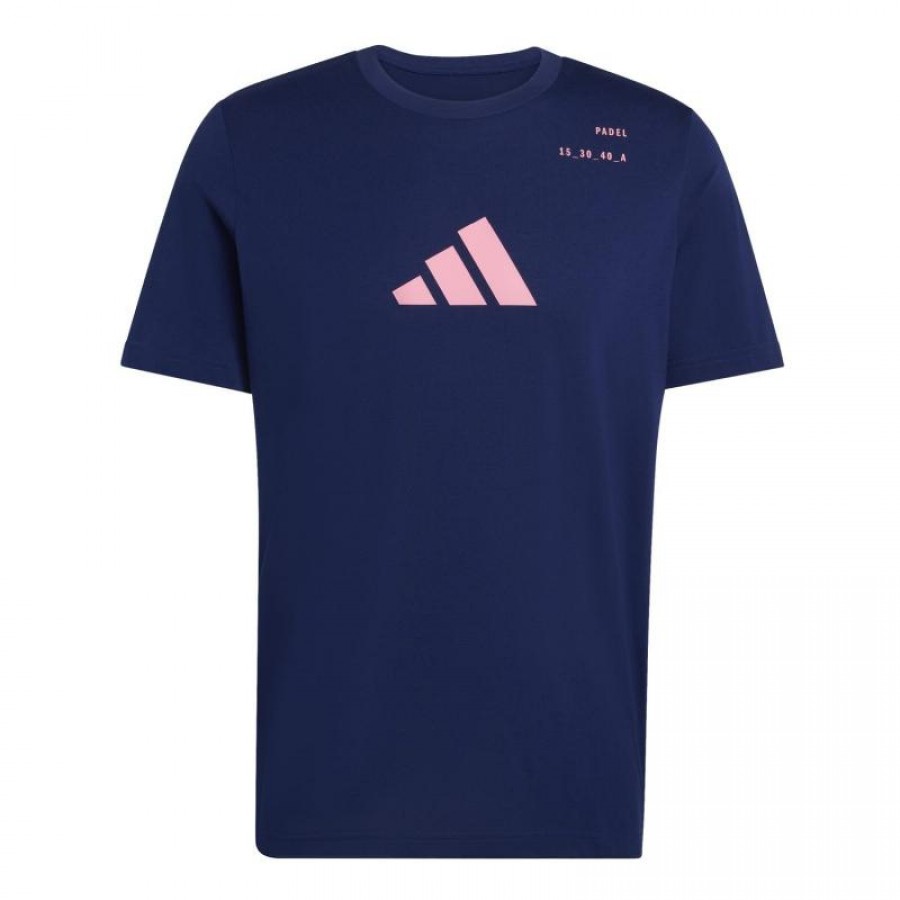 Camiseta Adidas Padel Graphic Azul