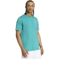 Adidas Padel Graphic Teal Blue T-Shirt
