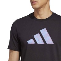 Camiseta Adidas Tennis AO Graphic Black  Oferta + Barato