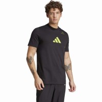 Adidas Tennis Category Graphic Black Lemon T-shirt  Offer + Cheap