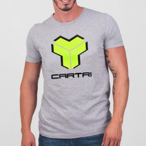 Camiseta Algodon Cartri Coach 1.0 Gris Junior Camiseta Algodon Cartri Coach 1.0 Gris Junior