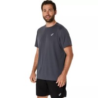 Camiseta Asics Core SS Top Gris Grafito  Oferta + Barato