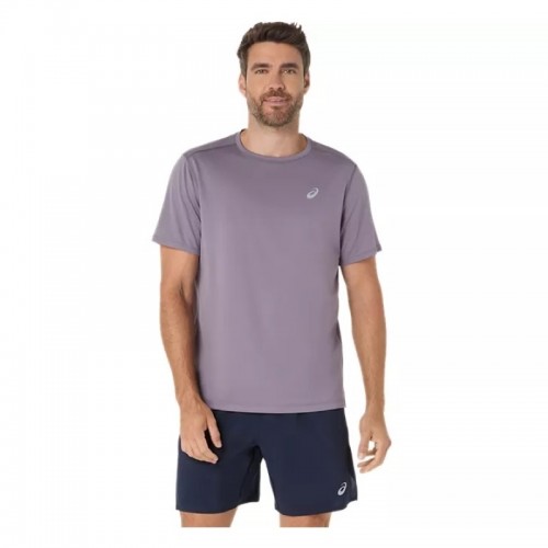 Camiseta Asics Core SS Top Gris Lavanda Camiseta Asics Core SS Top Gris Lavanda