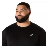 Asics Core SS Top Noir T-Shirt  Offre - Pas cher