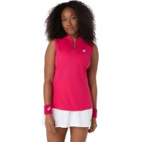 Asics Court Maglietta da donna rosa brillante  Offerta + Economico
