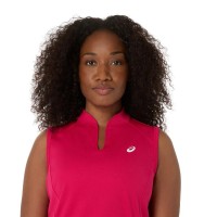 Asics Court Maglietta da donna rosa brillante  Offerta + Economico