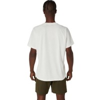 Camiseta Asics Game All Over Print SS Top Crema  Offer + Cheap