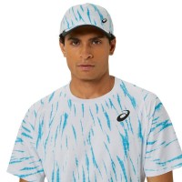 Asics Game T-shirt blanc brillant  Offre - Pas cher