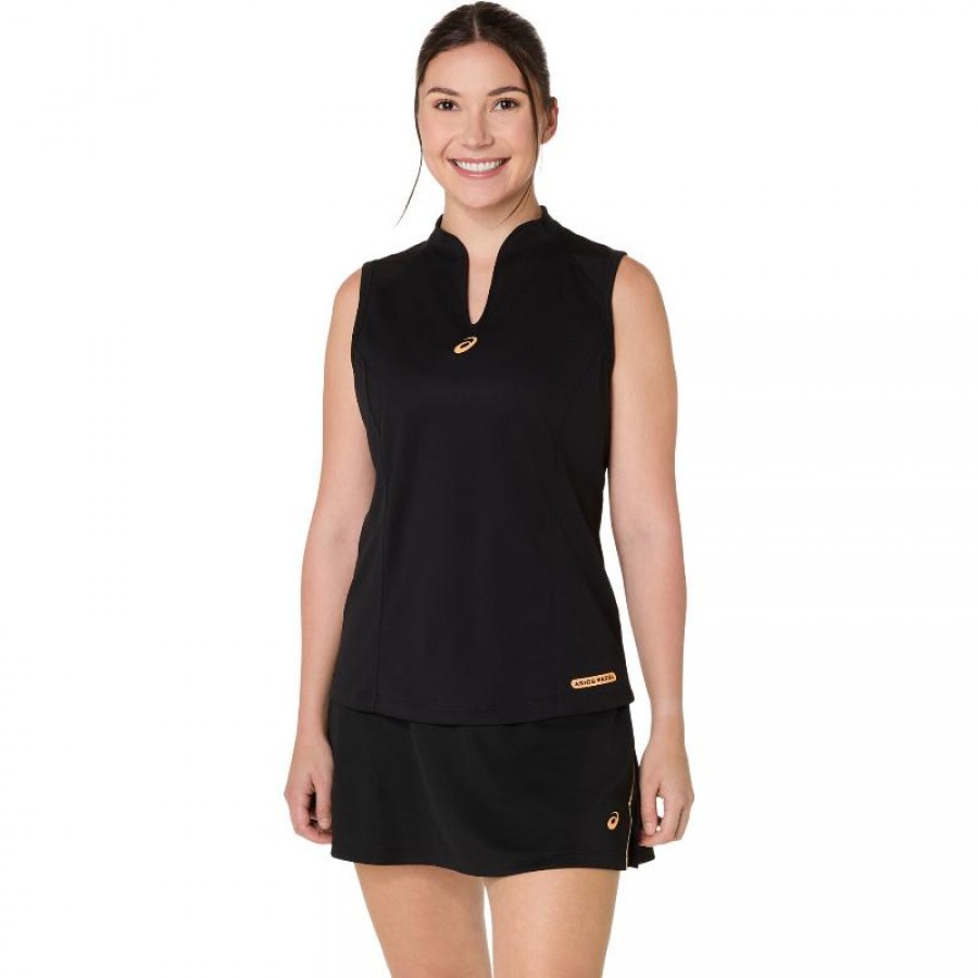 Asics Padel Court Black Women''s T-Shirt  Offer + Cheap