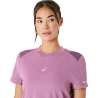 Camiseta Asics Padel Court Ube Mujer  Oferta + Barato