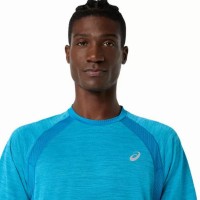 Asics Road SS Top Aegean Blue T-Shirt