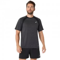 T-shirt noir Asics Road SS haut