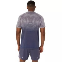 Camiseta Asics Seamless SS Top Lavanda Cinza Azul Indigo  Oferta + Barato