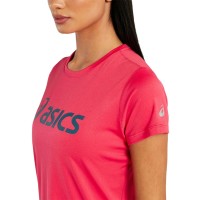Camiseta Feminina Asics Silver Top Pink