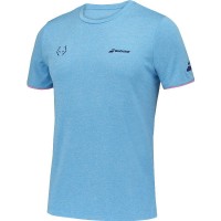 Babolat Juan Lebron Maglietta Blu Rosa  Offerta + Economico
