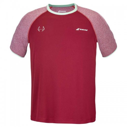 Babolat Juan Lebron Red Dalia T-Shirt Babolat Juan Lebron Red Dalia T-Shirt