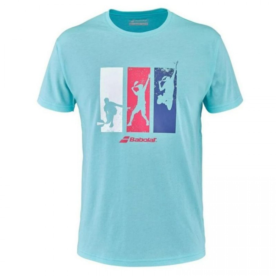 Babolat Camiseta Padel Azul