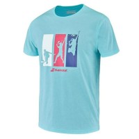 Babolat Camiseta Padel Azul