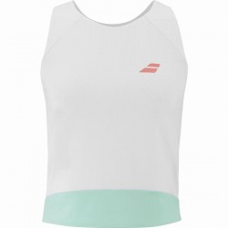 Camiseta Babolat Perf Blanco Mujer