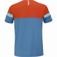 Camiseta Babolat Perf Crew Neck Azul Petroleo