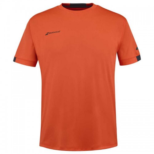 Babolat Play Crew T-Shirt Red Black Babolat Play Crew T-Shirt Red Black