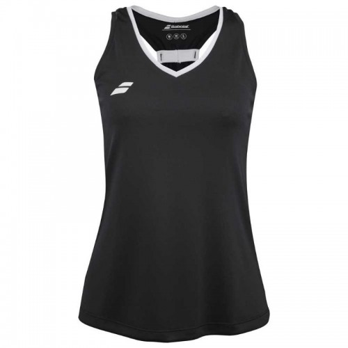 Camiseta Babolat Top Negro Mujer