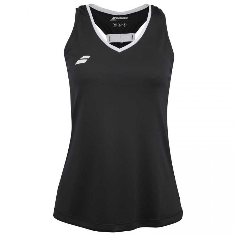 Camiseta Babolat Top Negro Mujer