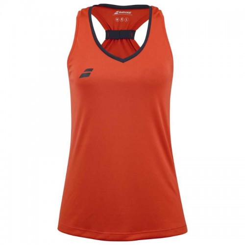 Camiseta Babolat Top Rojo Mujer Camiseta Babolat Top Rojo Mujer
