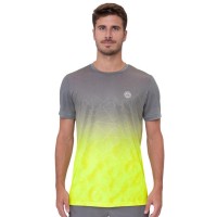 Bidi Badu Beach Spirit Grey Neon Yellow T-Shirt  Offer + Cheap
