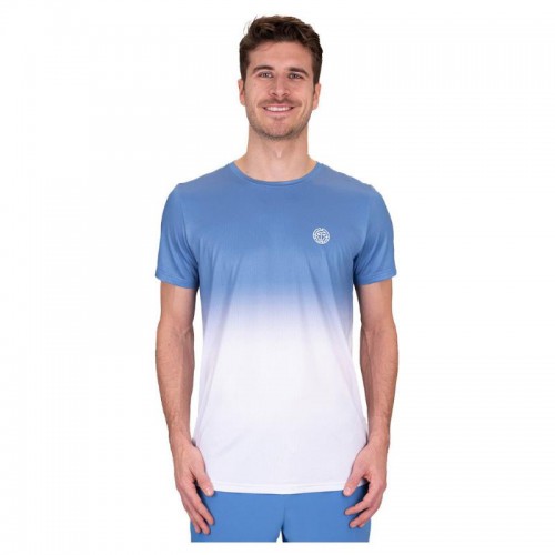 Bidi Badu Crew Gradiant T-shirt Blue White Bidi Badu Crew Gradiant T-shirt Blue White