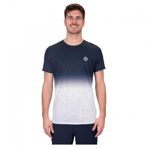 T-shirt Bidi Badu Crew Gradiant Dark Blue White T-shirt Bidi Badu Crew Gradiant Dark Blue White