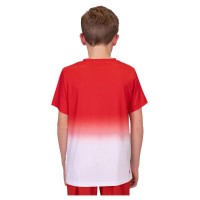 Bidi Badu Crew Gradiant Vermelho Branco Camiseta Junior  Oferta + Barato