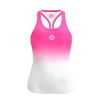 Bidi Badu Crew Gradiant Rosa Branco T-Shirt Feminina  Oferta + Barato
