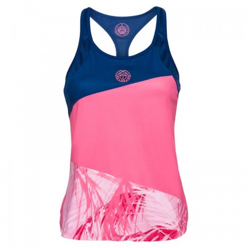 Bidi Badu Fleur Blue Berry Rosa T-Shirt Bidi Badu Fleur Blue Berry Rosa T-Shirt