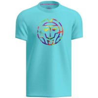 Bidi Badu Kaleido Chill Vert Bleu T-Shirt  Offre - Pas cher