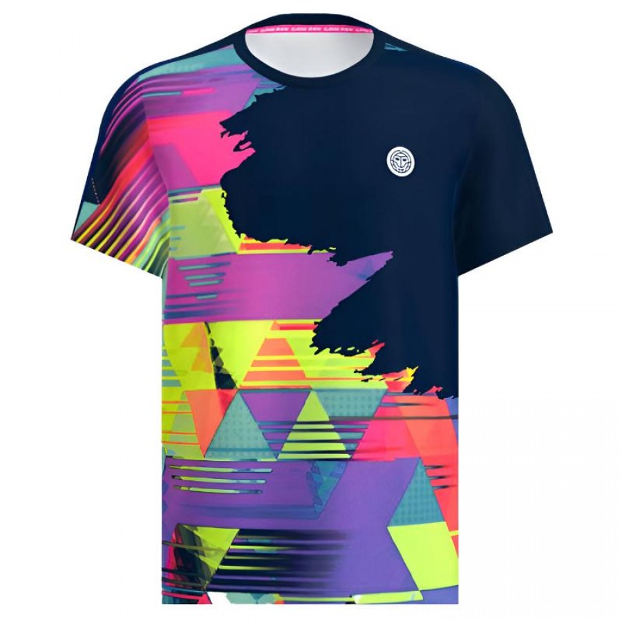 Bidi Badu Kaleido Camiseta Mix Azul Escuro  Oferta + Barato