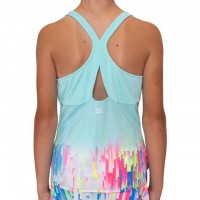 Camiseta Bidi Badu Melbourne Aqua Mix Junior  Oferta + Barato