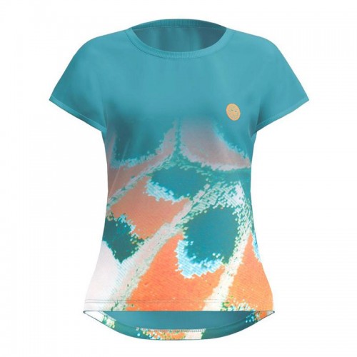 Camiseta Bidi Badu Melbourne Capsleeve Petroleo Naranja Junior Camiseta Bidi Badu Melbourne Capsleeve Petroleo Naranja Junior