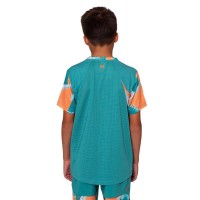 Bidi Badu Melbourne V-Neck Petroleo Orange Junior T-Shirt