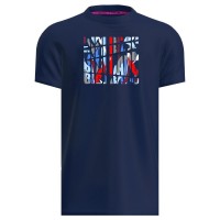 Bidi Badu New York Chill Dark Blue Red T-Shirt  Offer + Cheap