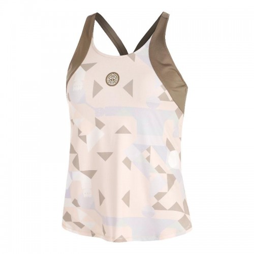 Camiseta Bidi Badu Paris Beige Mujer Camiseta Bidi Badu Paris Beige Mujer