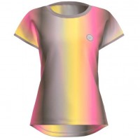 Camiseta Bidi Badu Spectrum Capsleeve Marron Amarillo Mujer  Offerta + Economico