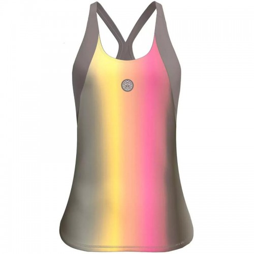 Camiseta Bidi Badu Spectrum Marron Amarillo Mujer Camiseta Bidi Badu Spectrum Marron Amarillo Mujer