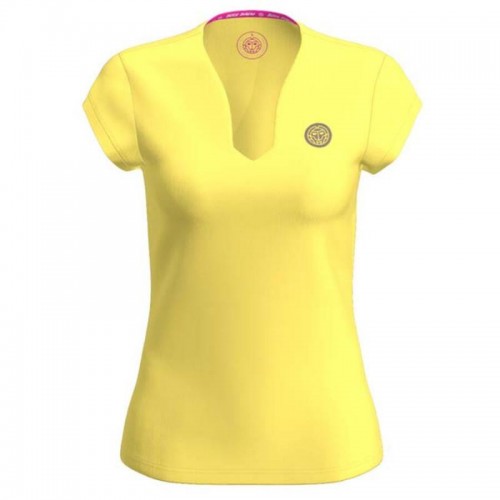 Camiseta Bidi Badu Spectrum V-Neck Amarillo Mujer Camiseta Bidi Badu Spectrum V-Neck Amarillo Mujer