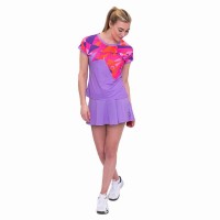 Camiseta Bidi Badu Spike Capsleeve Lila Rosa Mujer  Oferta + Barato