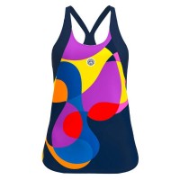 Camiseta Júnior Bidi Badu Twiggy Tank Dark Blue Mix  Oferta + Barato