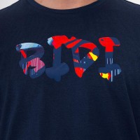 Camiseta Bidi Badu Wild Arts Chill Azul Oscuro Rojo Mix  Offer + Cheap
