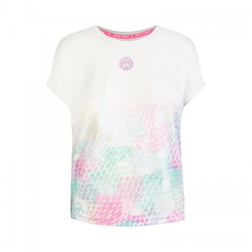 Camiseta Bidi Badu Yaa Blanco Rosa Junior Camiseta Bidi Badu Yaa Blanco Rosa Junior