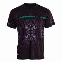 T-Shirt Atlanta Black Crown Noir Vert  Offre - Pas cher