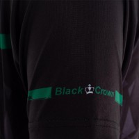 T-Shirt Atlanta Black Crown Noir Vert  Offre - Pas cher